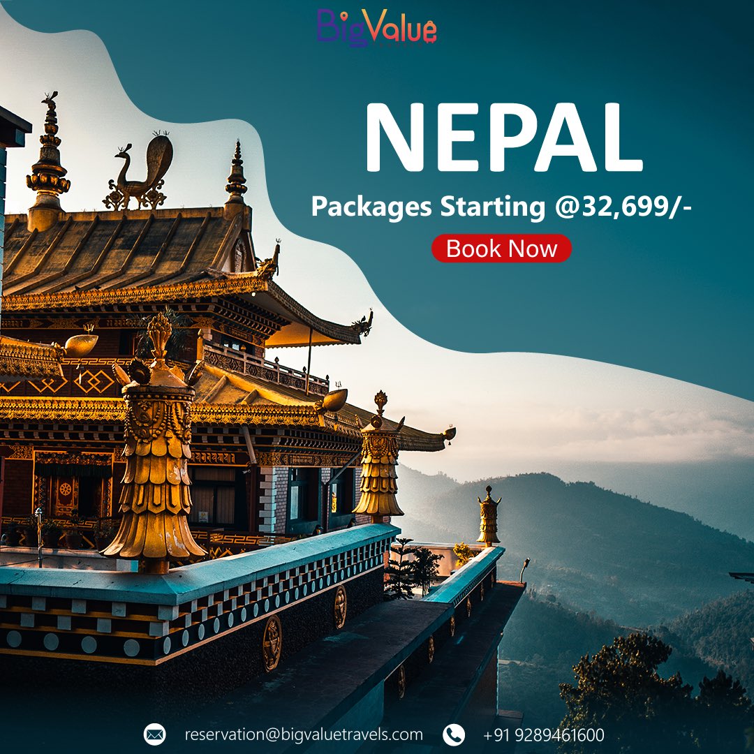 Embark on an Unforgettable Journey through the Heart of Nepal 🏞️🌍 

BOOK NOW 

#ExploringNepal #WanderlustAdventures #nepal #travelnepal #nepaltravel #nepaldiaries #royalgetaway 
#ExploreMore #TravelWithUs #AdventureAwaits #TravelGoals #BucketListJourney #ExploreTheWorld