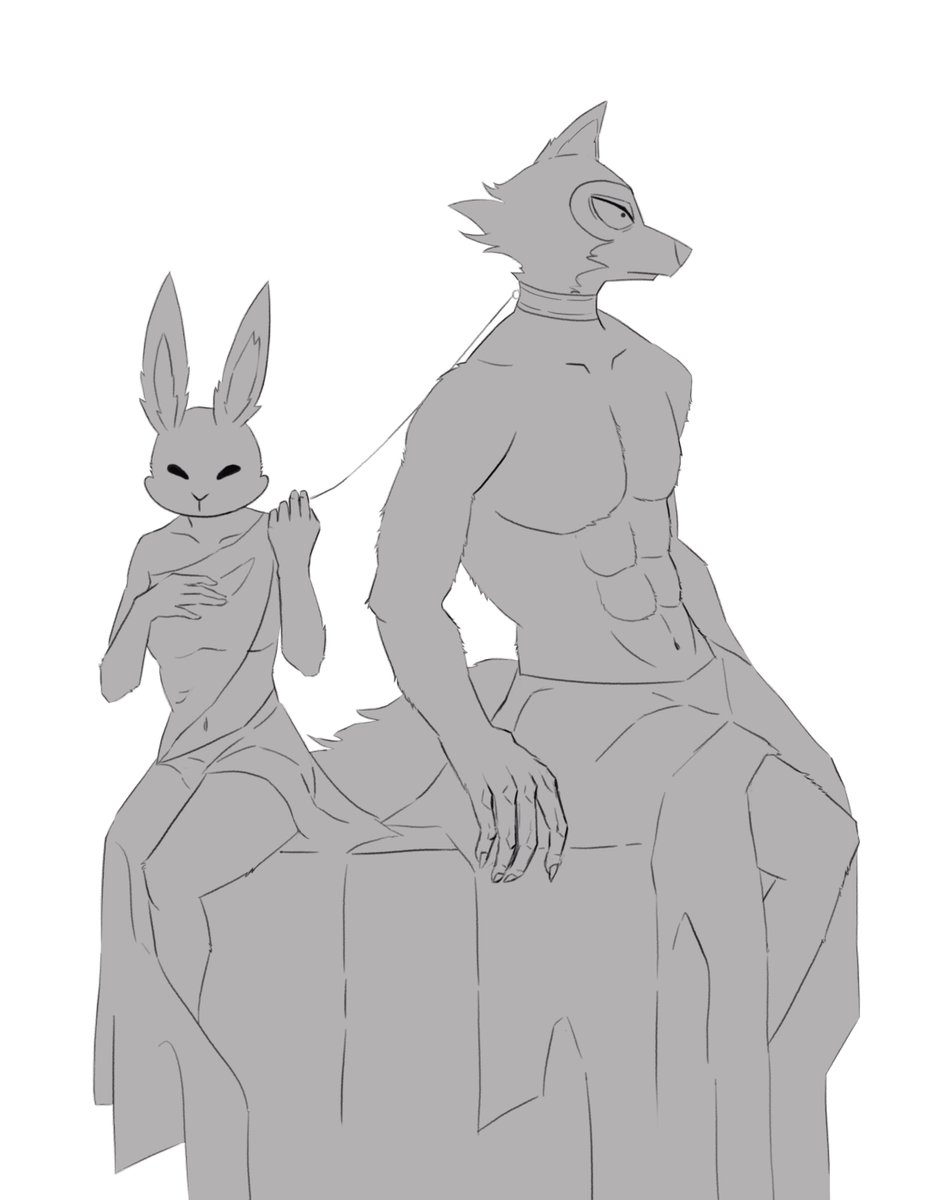 VMilkruku's tweet photo. Here is just a line work I made, enjoy
#legoshi #BEASTARS #beastarsfanart #legoshi #shirtless #cute #furrycommunity #fanart #furryart #furrycommunity #furryartwork #furry #furries #furryfandom https://t.co/M7x6715RLT