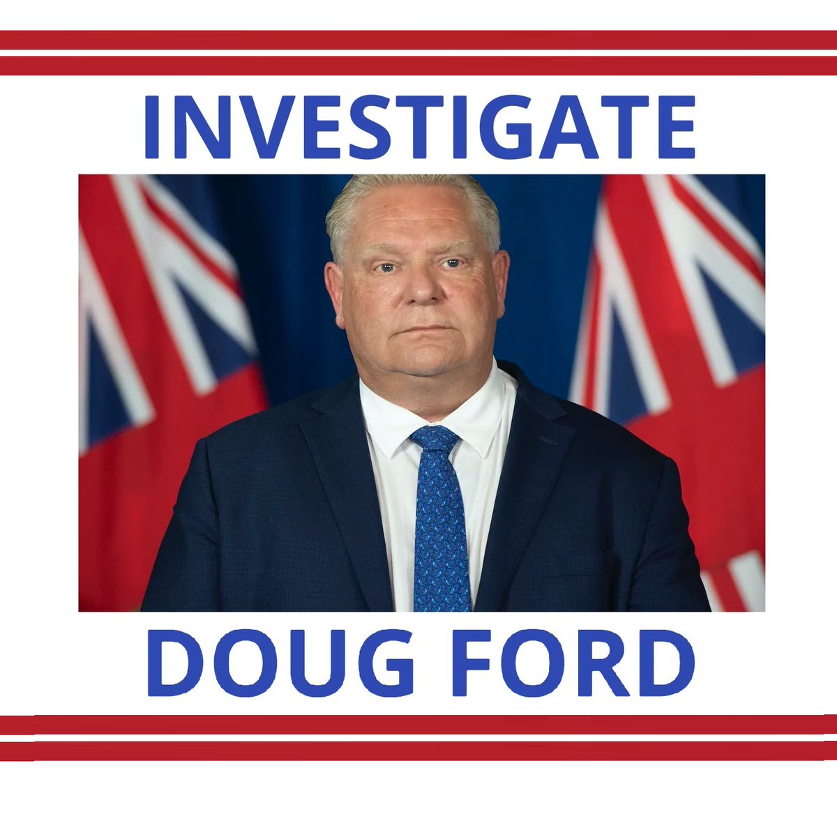 We need an indepth investigation into everything Doug Ford has ever done and ever touched. #InvestigateDougFord