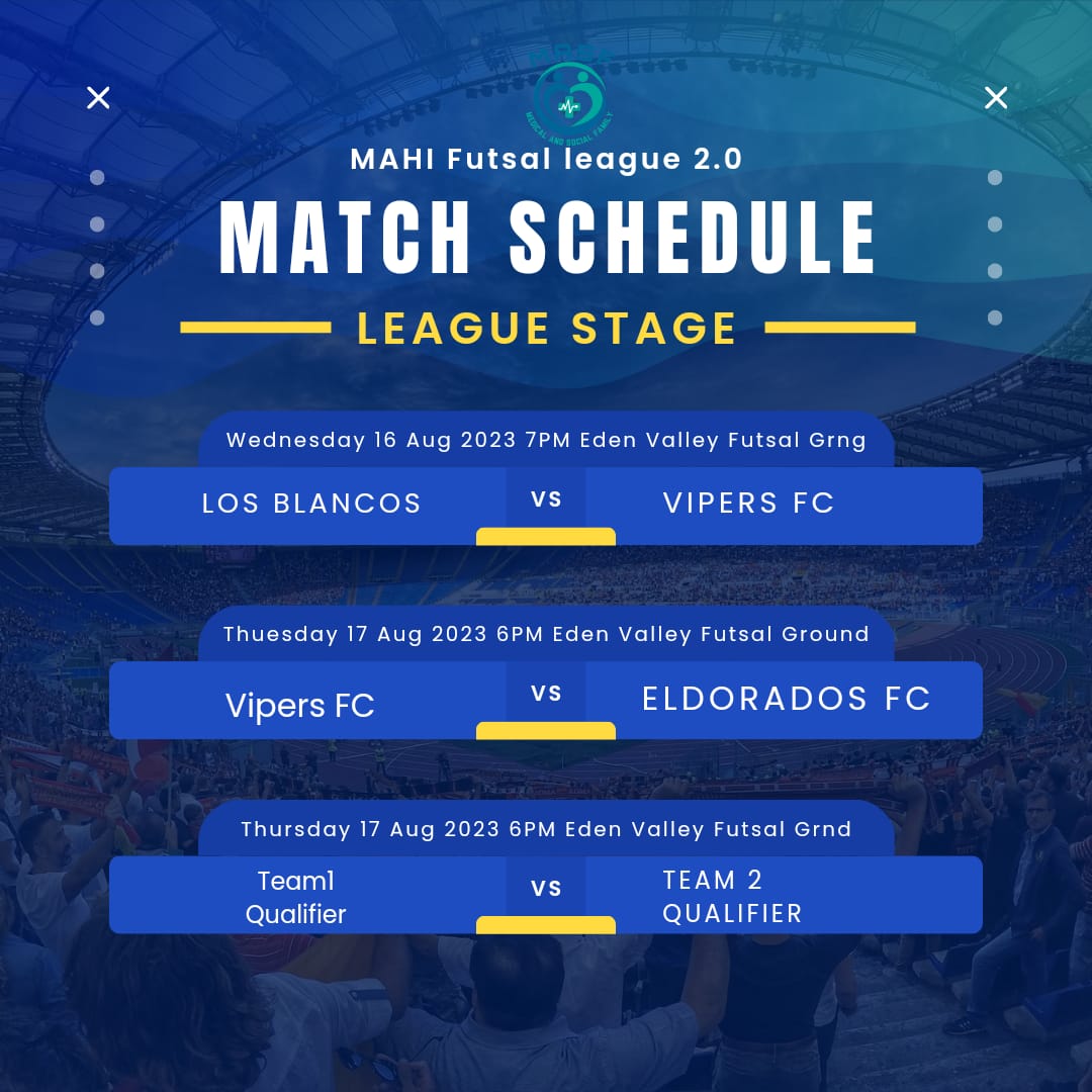 masf_afmdc's tweet photo. MAHI Futsal League 2.0, in collaboration with MASF, will start from tomorrow, and here is the schedule of the upcoming matches!

#MASF #masf #masfafmdc #masf_afmdc https://t.co/45ryoQrItW