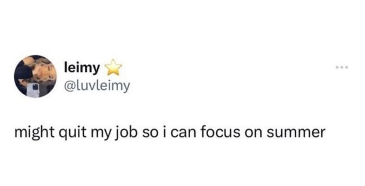 Summer needs our full attention 👀

#summer