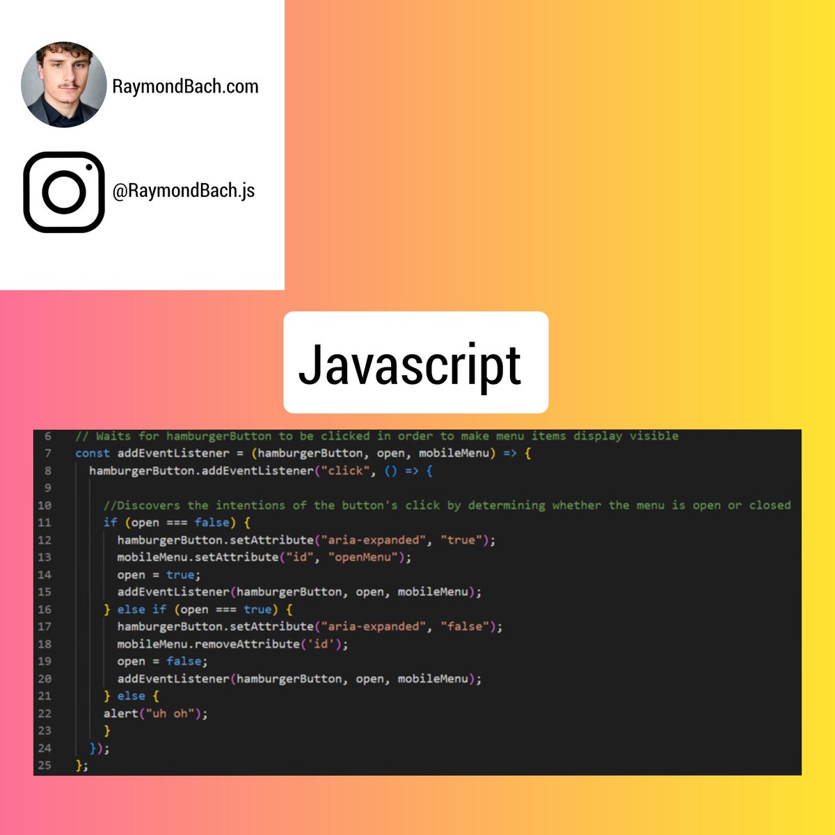 raymondbach_js's tweet photo. Fun SVG animation for the mobile menu. Find the code in the public repository. #css  #cssanimation https://t.co/kyDmsnmbMZ