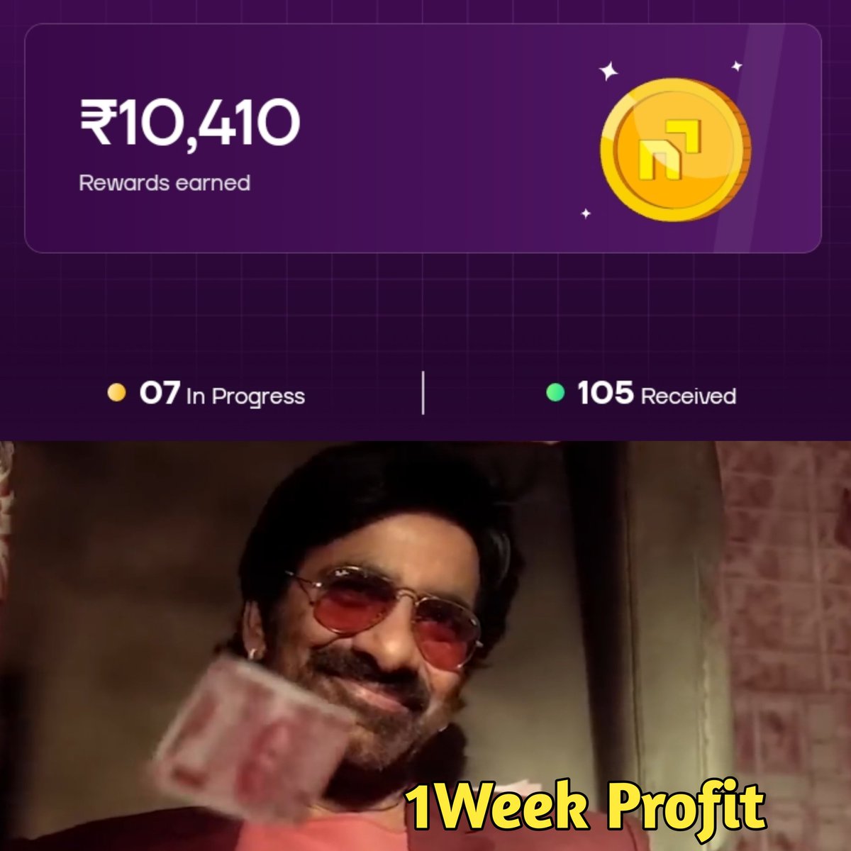 Epic_rtf's tweet photo. Geniune App Share Chestha 
Earn చెయ్యండి
Daily 500 అయిన వస్తాయి...... 
నాకు 10K vachai
See The FeedBack 👇 And Proofs Below Thread ..... #Money #Easyearn https://t.co/UoSLMwaqwN