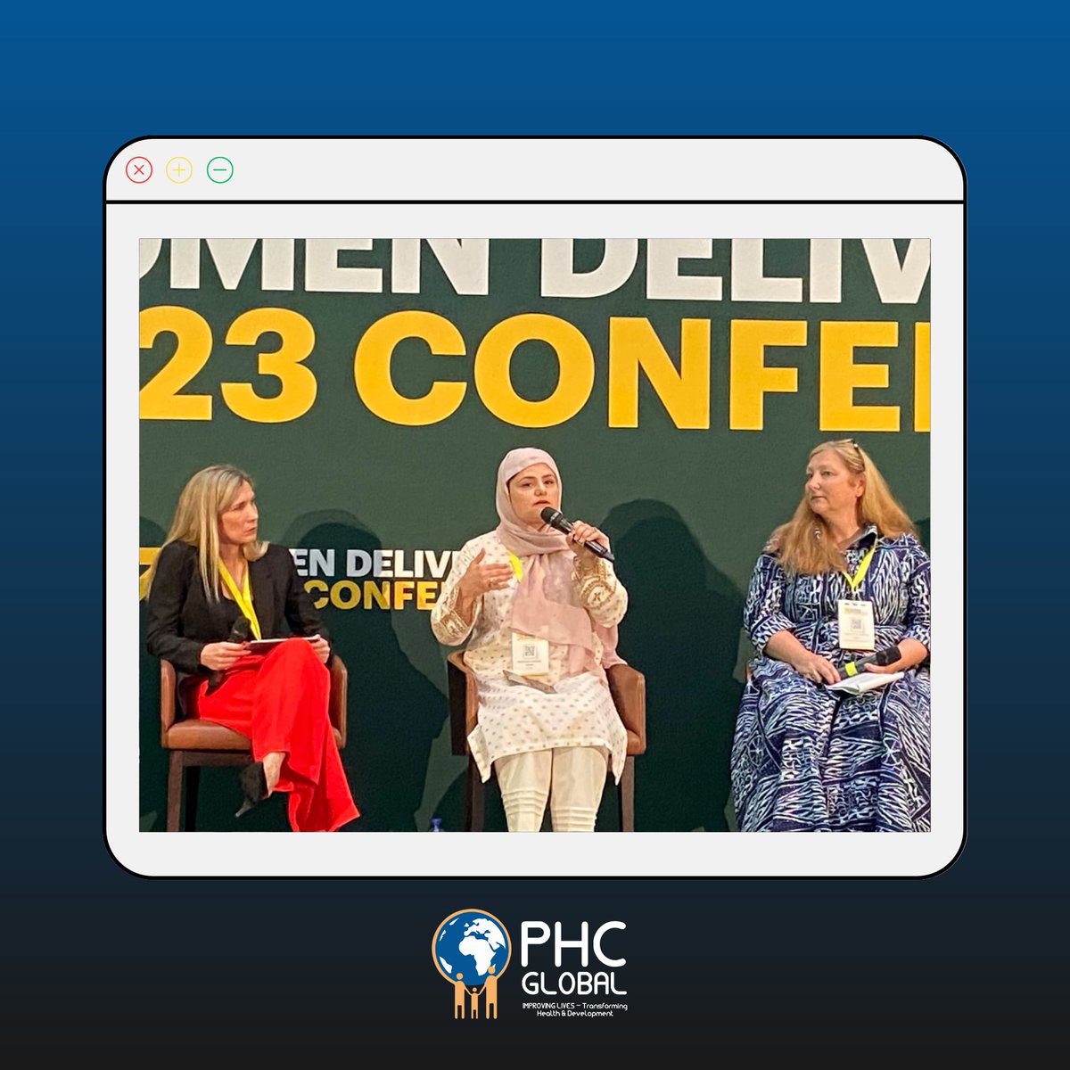 GlobalPhc's tweet photo. Dr Noor at Women Deliver Conference 23 represented PHC Global and Ai-Sarosh. 

As a co-founding director, she feels more women representation in tech is needed so that there are more women in digital solution creation.

Feature written by Zoya Anwer https://t.co/61ZdC9HwJA https://t.co/vlWf0JDHxh