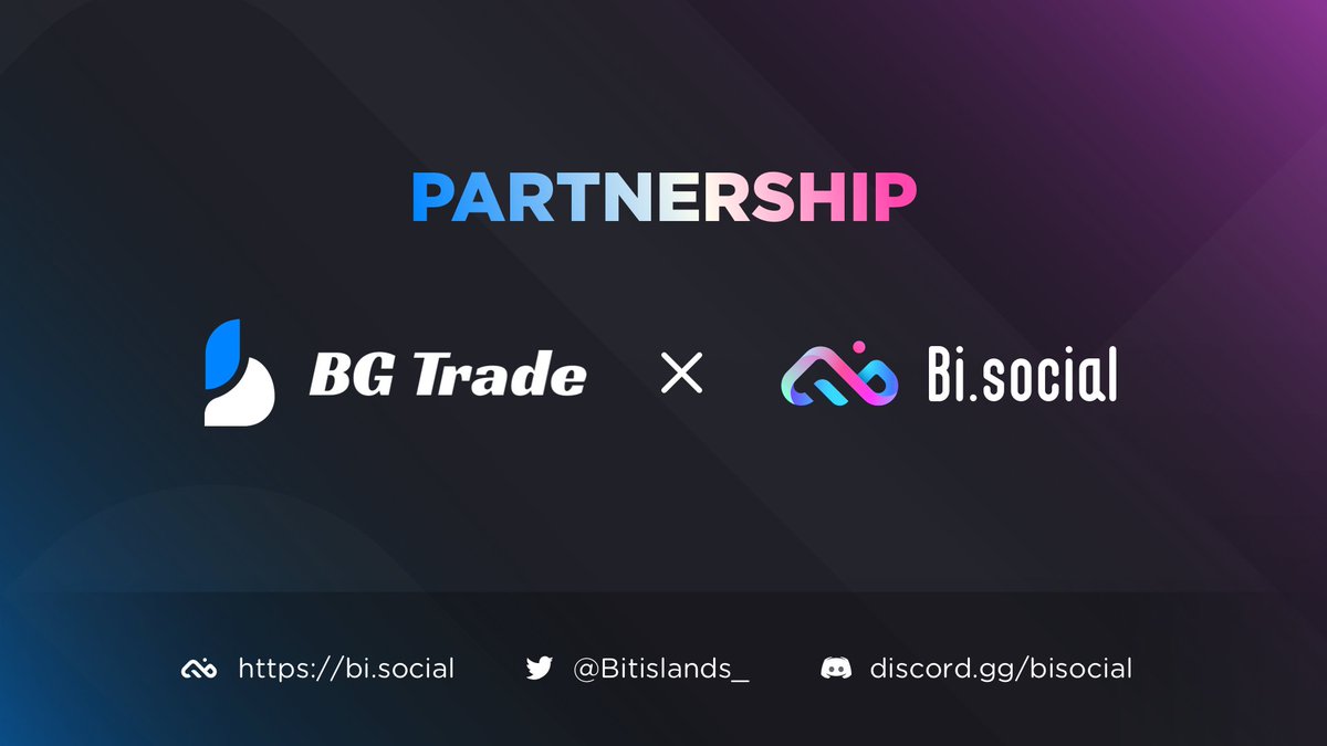 Bitislands_'s tweet photo. 🎉Welcome our new partner @BGTrade_!
An innovative #web3 "meta-asset bridge" and platform for efficient exchange of stocks, bonds, bulk, real assets with cryptos.
Let's do smth cool in the near future! https://t.co/rBOw5sigHV