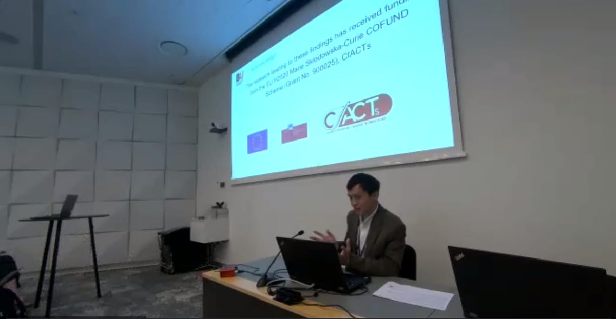 CfACTs_BU's tweet photo. CfACTs #ResearchFellow Dr. Chaoguang Wang presented his first-authored paper “Personalized Music Therapy Information System Based on Algorithmic Composition in the Treatment of Autism Spectrum Disorder” @ #HCII2023 Copenhagen in July 2023. 👇👇👇 👏👏https://t.co/P5fiS0s7kB https://t.co/f5u7D0GybE