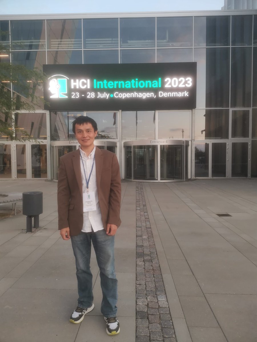 CfACTs_BU's tweet photo. CfACTs #ResearchFellow Dr. Chaoguang Wang presented his first-authored paper “Personalized Music Therapy Information System Based on Algorithmic Composition in the Treatment of Autism Spectrum Disorder” @ #HCII2023 Copenhagen in July 2023. 👇👇👇 👏👏https://t.co/P5fiS0s7kB https://t.co/f5u7D0GybE