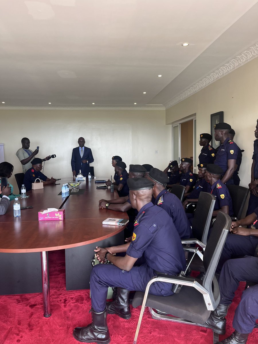 bamwinejnr's tweet photo. Happening right now at Arrows Security Systems in Mutungo: unveiling the new Deputy CEO. https://t.co/B8ma6Yl7nk