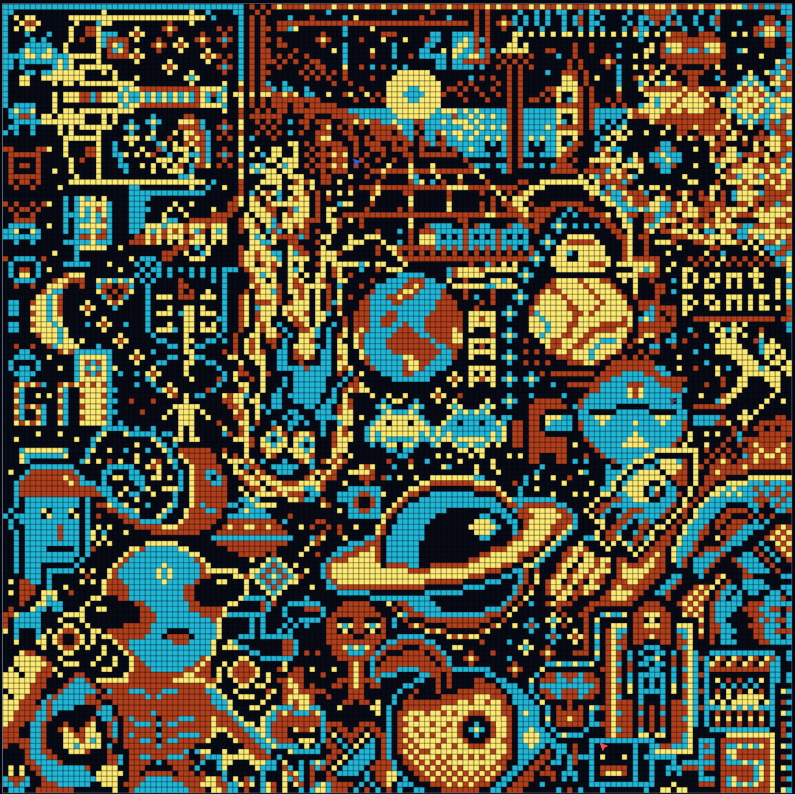 dudly_art's tweet photo. GM 🛰️ Fam

Super fun to collaborate on this space piece. Still WIP but it's gonna be dope, right? My biggest contribution takes up space in the right bottom corner. 

Link to see it live below 👇 https://t.co/7oRrEfX5J7