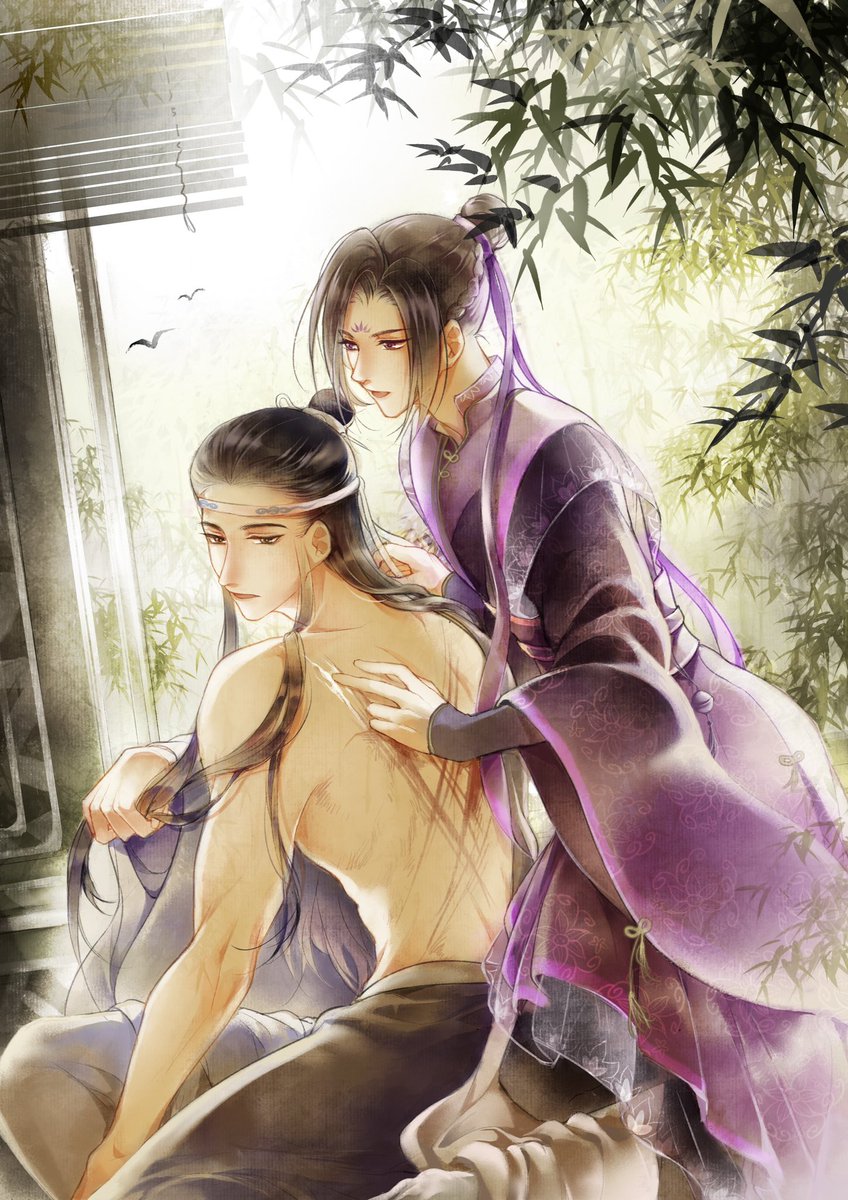 cintychikooooo's tweet photo. 💙💜start posting my xicheng fanart on twi ( ´▽｀)… #xicheng #曦澄 #XichengLoveMonth23 https://t.co/99bFPLGx1J