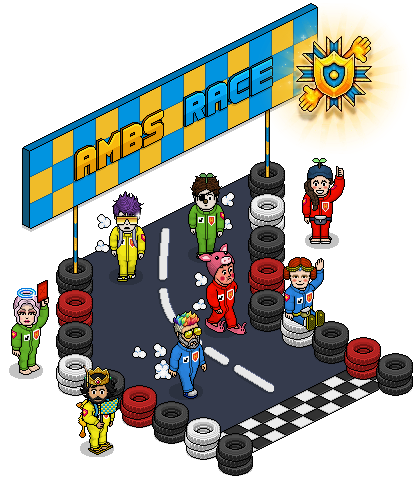 AmbassadorITA's tweet photo. Hey #Habbo, dal 14 Agosto al 3 Settembre in @HabboItalia si terrà il primissimo torneo dell'AMB Race all'insegna della Sicurezza On-line.
La prima gara si terrà il 14 Agosto alle ore 15:00.
Ti aspettiamo! https://t.co/PI2vALzSWK
*Riscalda i motori*
 🔴3...  🟡2...  🟢1... GO! https://t.co/5rzyj9aQvG