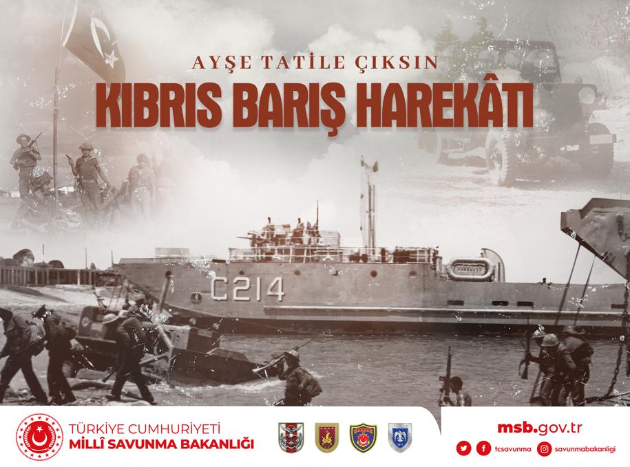 20 Temmuz 1974’te Kıbrıs Türkü’ne yönelik zulme son vermek isteyen Türk Silahlı Kuvvetleri, Kıbrıs Barış Harekâtı ile Ada’ya çıkartma yaptı.

25 Temmuz ve 12 Ağustos’ta gerçekleştirilen 1’inci ve 2’nci Cenevre Konferansı’nda Rum ve Yunan taraflarının uzlaşmaz bir tutum