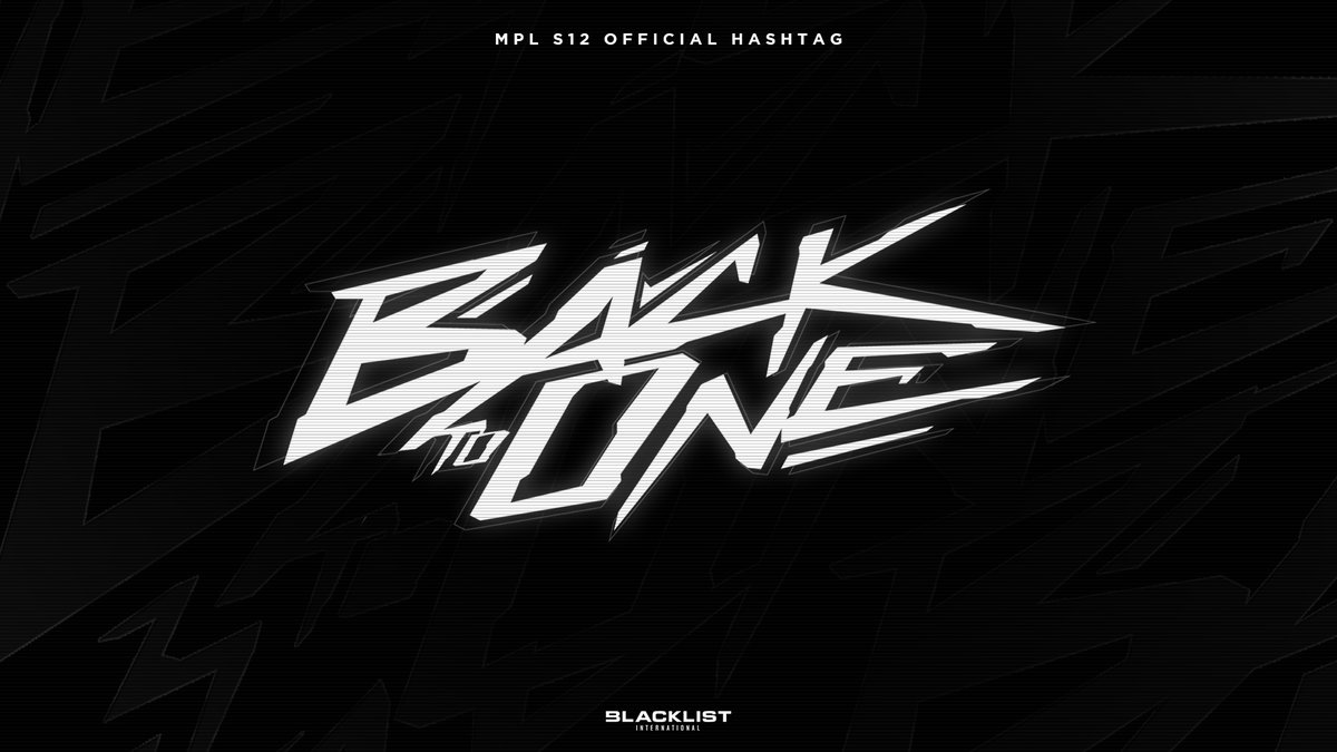 BLACKLISTINTL's tweet photo. A new season is upon us.

We're going back to our roots and reestablishing our identity.

We're going back to what made us, us.

We're going #BackToOne.

#MPLPH https://t.co/q2kVDsSRLc