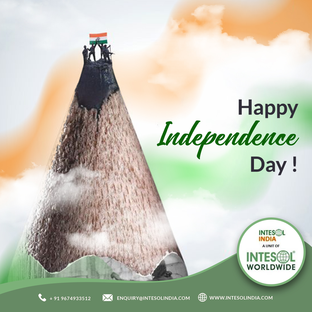 IntesolIndia's tweet image. HAPPY INDEPENDENCE DAY!

#IntesolIndiaFreedom #EmpowerWithLanguage #LanguageForAll #IndependenceDay2023 #independenceday