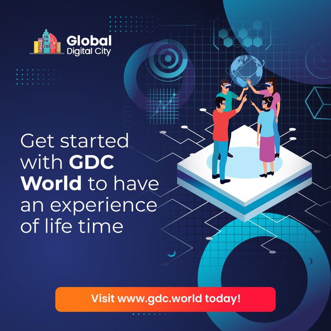 📌 It is another week in the #crypto market

Remember you can utilise the GDC #Metaverse to make your week eventful and income inclined 
 
Earn, trade, mint #NFTs and get the best #DeFi services as well 
 
👉 Check it out gdc.world