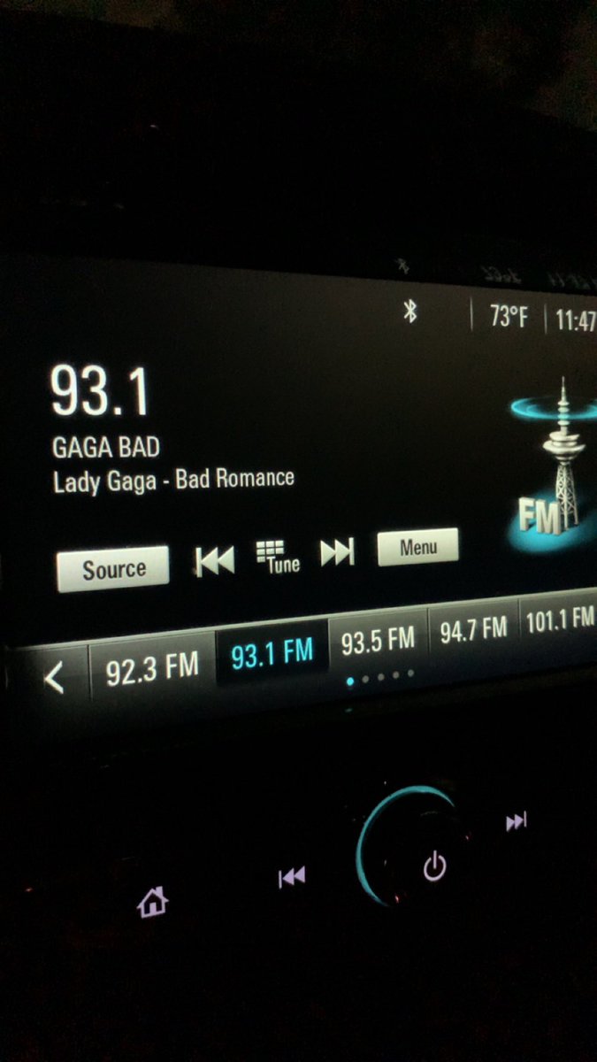 Only @931JACKFM can play Lady Gaga and then John Mellencamp afterwards.