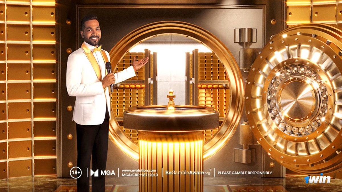The doors to Evolution’s Gold Vault Roulette from <a href="/Evo_global/">Evolution</a> have officially opened!🔓

 Experience Roulette with a golden twist and the potential of Gold Bar multipliers of up to 500x!

🔗cutt.ly/dwgfimxk | #1win | #GamblingTwitter | #MondayMotivation