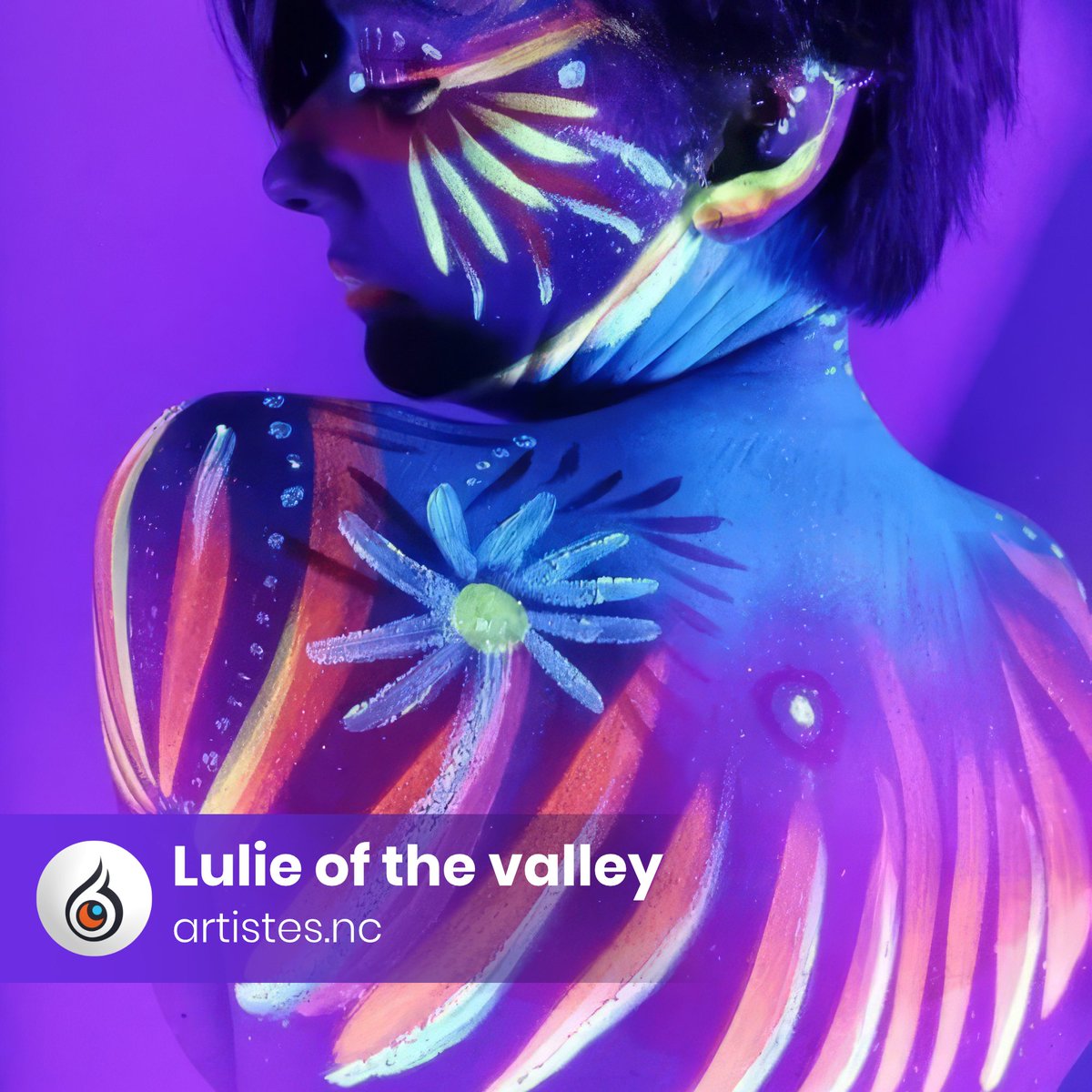 artistes_nc's tweet photo. Découvrez Lulie Of the Valley, spécialisée en grimage et make-up à la lumière noire 🌌.
https://t.co/yNR5FhcnGU
Bienvenue à toi ! 🥳
#LulieOfTheValley #Grimage #MakeUp #lumierenoire #evenements https://t.co/3WMr1FyxKy
