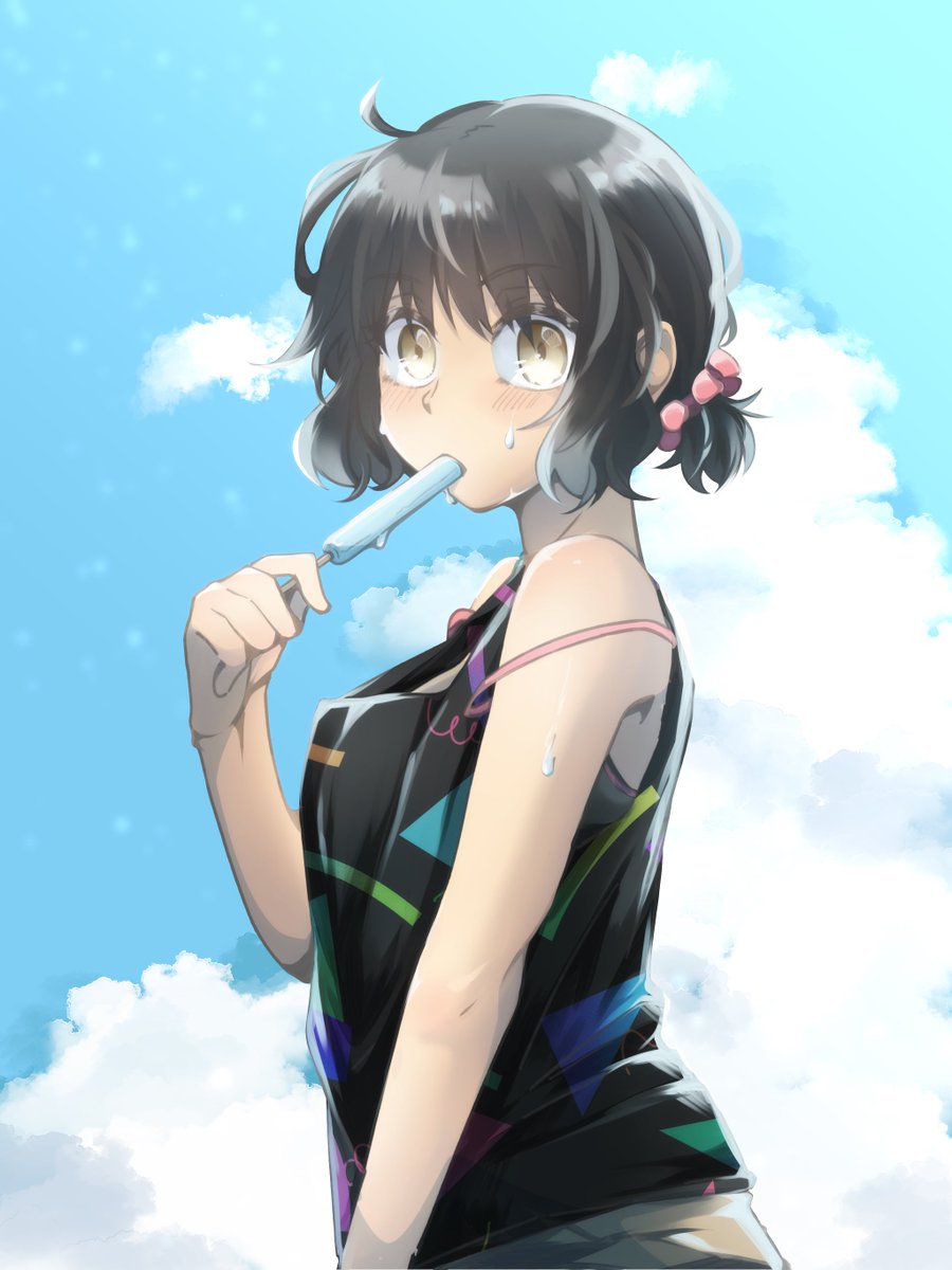 「昔は色塗るのってレイヤー分けたり影色覚えたりとすっごい嫌で……結構アニメっぽい塗」|うにゃにゃのイラスト