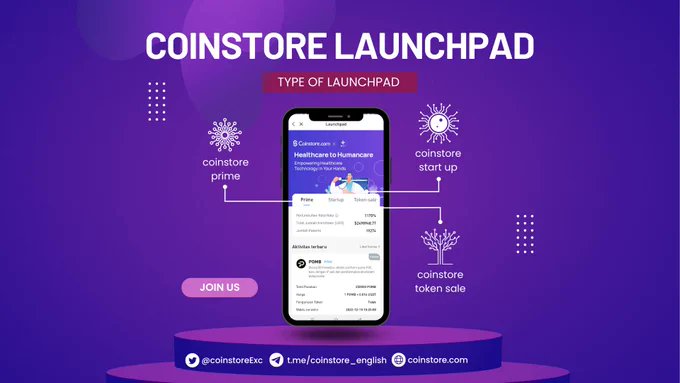 Runakhan22's tweet image. Coinstore launchpad session is the better and  easy access, well secured and great potential projects are launched o Coinstore. This  the best Launchpad where your investment  secured and 1000% profits.

Join now: h5.coinstore.com

#CoinstorePrime #crypto  #HODLmode #1000x
