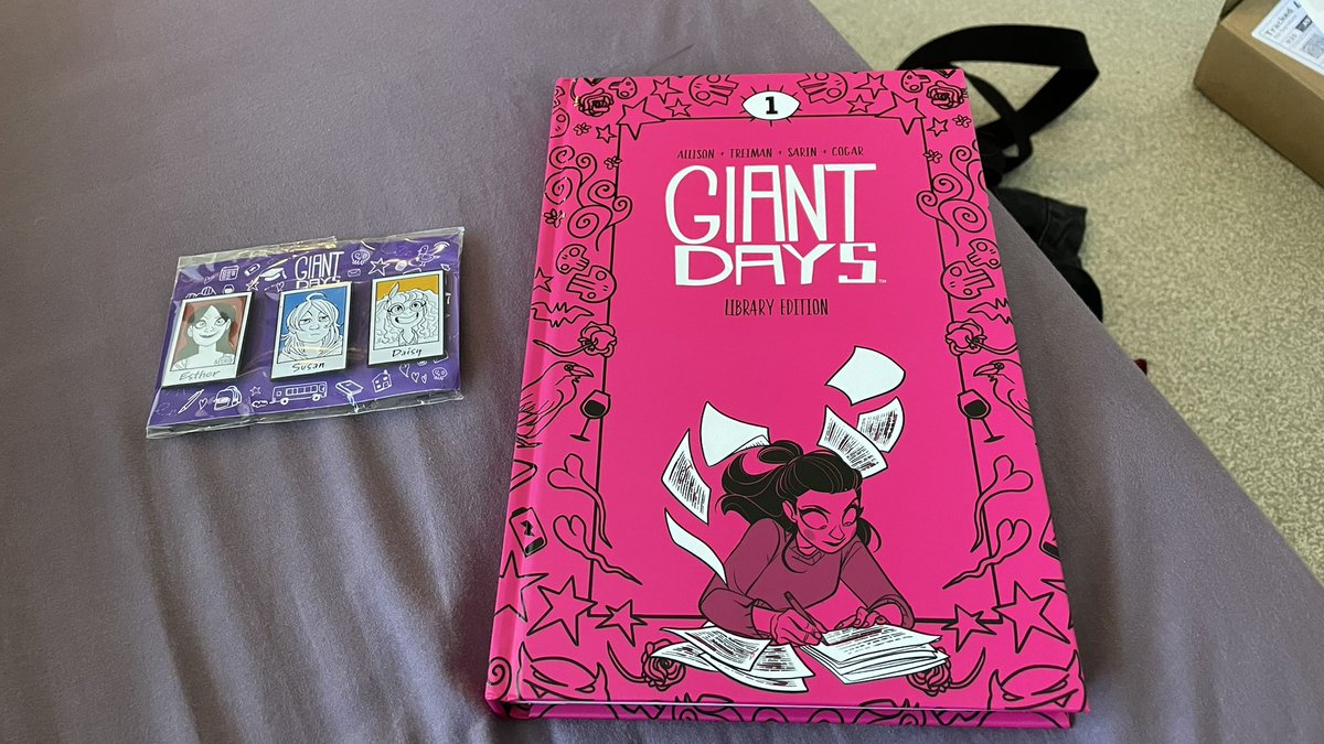 MegaMekaLesbian's tweet photo. ITS ARRIVED
#GiantDays https://t.co/Eh1t3F2Irh