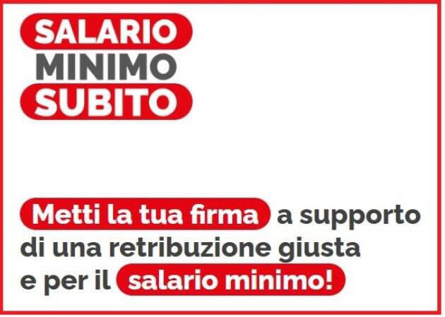 Firma anche tu per il #salariominimo