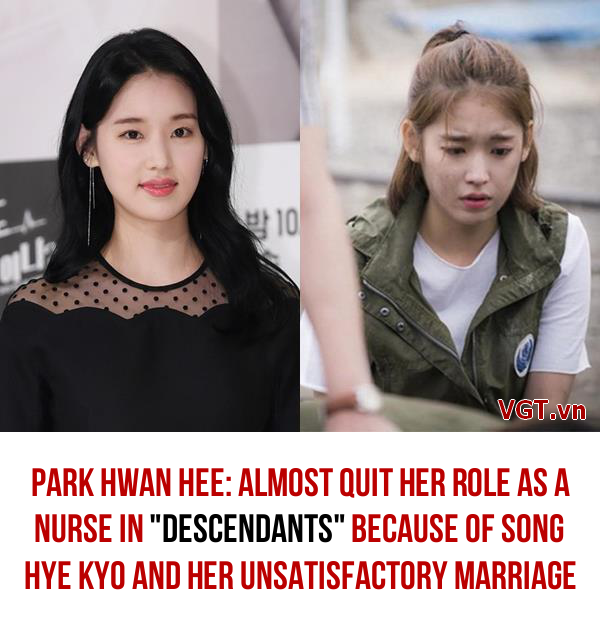 Possessing a youthful, pretty appearance like high school girls, few people think that actress Park Hwan Hee, who plays nurse Choi Min Ji in Descendants Of The Sun, belongs to the early 9x generation.

See more: s.vgt.tv/SYiE

#SongHyeKyo #ParkHwanHee #DescendantsOfTh…