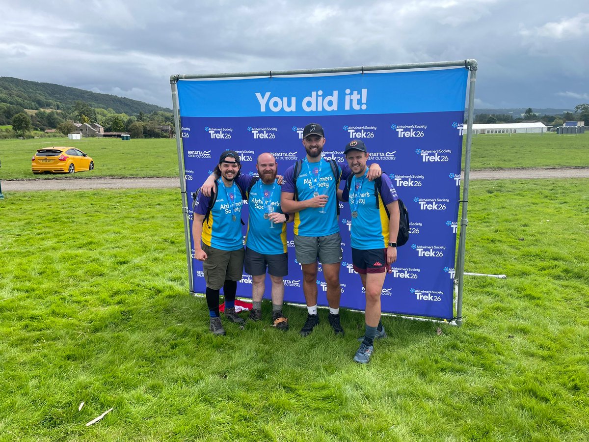 UtilityBidder's tweet photo. 🚶Step by step, we're helping to make a difference! 🏞️
This past Saturday, members of #TEAMUB took part in a 13 mile walk through the breathtaking Peak District to support @alzheimerssoc! Together, #TEAMUB raised a grand total of £2825 for charity!🥾🤩

#MondayMotivation https://t.co/lcuDKKBVmu