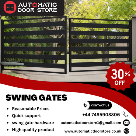 automatic_store's tweet photo. Swing into savings with 30% off Swing Gates installation! Enhance your property's security today. Limited time offer. Call us now: +44 7495908806
Website: https://t.co/QEU6hAE4cp
#automaticdoorstore #Swinggates #swingdoors #slidingdoors #automaticshopfrontdoor #telscopicdoor #uk https://t.co/cO2RlsGRSm