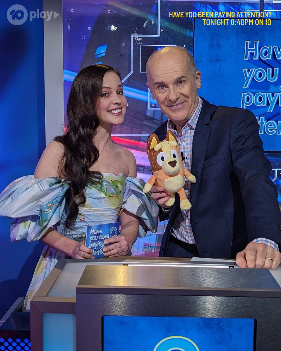 We're thrilled to have possibly one of the most famous voices in the world - Melanie Zanetti joining us as our Guest Quizmaster. Catch #HYBPA 8:40 on @Channel10AU tonight.