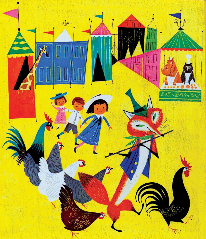 IllusDept's tweet photo. ❝We never tried to develop a style. We tried to work with the material. You couldn’t do something from the Bible in the same style you’d do an animal book.❞

—Alice Twitchell Provensen, born on this day, August 14, in 1918 https://t.co/iaTRnSWBJ5