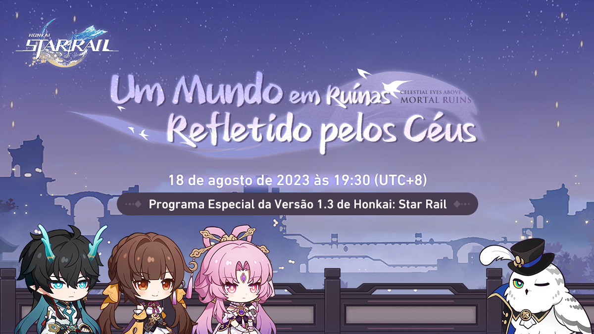 Honkai Star Rail Brasil - Saudações, Desbravadores! Aqui estão os códigos  do programa especial da versão 1.3, não esqueçam de resgatar pois eles são  limitados! LANPVGET8HFT, BA7NCHFA9HWX