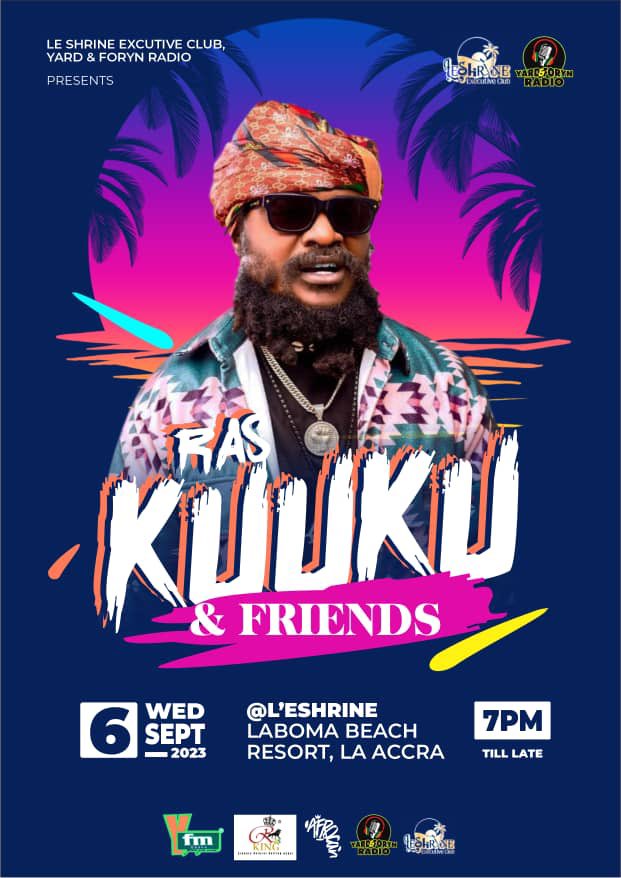 LeshrineClub1's tweet photo. Please join us on Wednesday,6th of September as we have fun with the PUOM man himself and his friends.
#leshrine
#raskuku
@Raskuku17 
@djkobogh 
@arnoldwailer_ https://t.co/1WQf6gMGkA