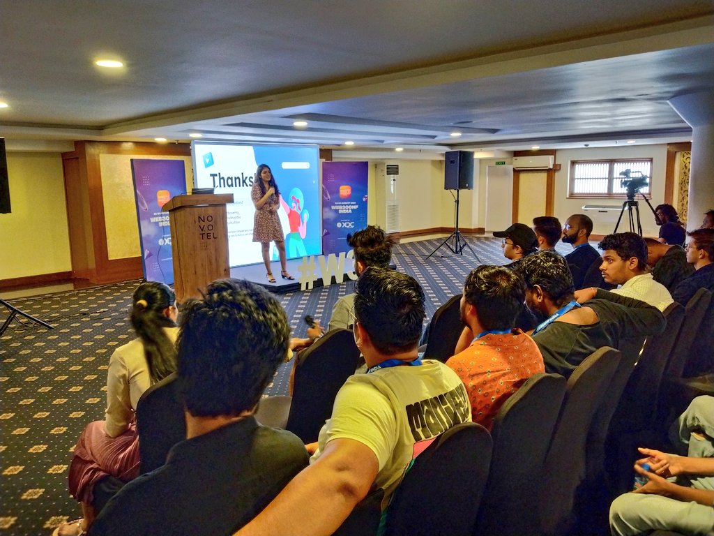 Sivram 🔜 #Token2049 🇦🇪 (@sivramshastri) on Twitter photo 🚀 Embracing the power of Developer Branding in the #Web3 era! 💻🌐
@KhushbooVerma_ rocked the stage by mesmerizing everyone at <a href="/web3conf_india/">Web3Conf India</a>, she shared her experiences & insights with her talk on "Web3 Developer Branding: Telling Your Story and Building Your Reputation" ✨ 🚀 Embracing the power of Developer Branding in the #Web3 era! 💻🌐
@KhushbooVerma_ rocked the stage by mesmerizing everyone at <a href="/web3conf_india/">Web3Conf India</a>, she shared her experiences & insights with her talk on "Web3 Developer Branding: Telling Your Story and Building Your Reputation" ✨