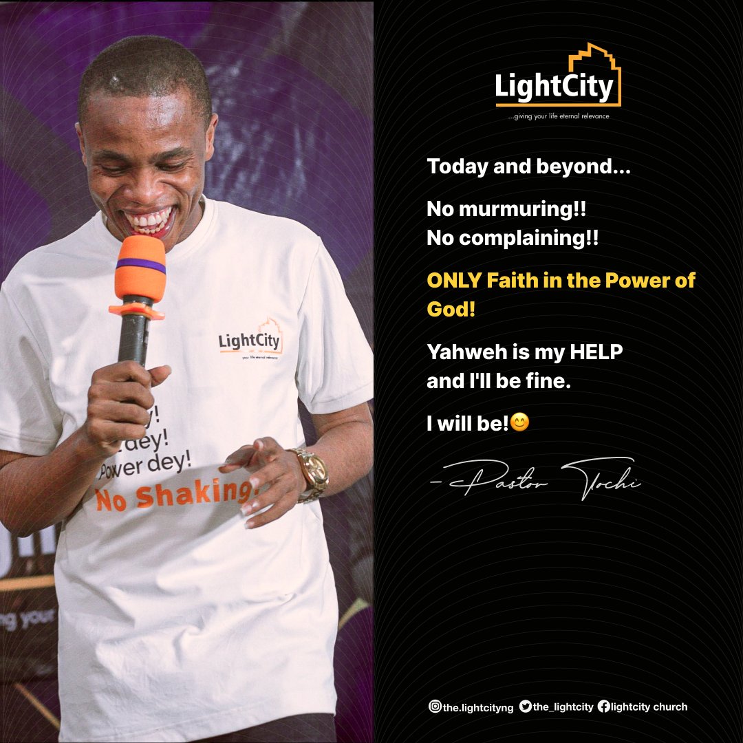 the_lightcity's tweet photo. Yahweh is my help!
Glory to God.
#lightcitychurch #lightcitychurchenugu #lccng https://t.co/KVRM9ubup3