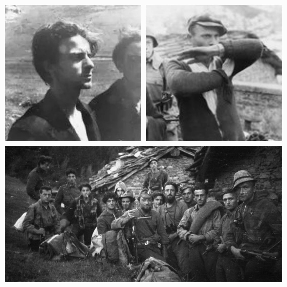 Teresa02247224's tweet photo. I #CompagniPartigiani
LUCIANO BELTRAMO
LUIGI BOUC
Volontari della Libertà
1ª divisione Alpina catturati, furono impiccati a Boussondi Cesana il 14 agosto del 1944
Prima di essere giustiziati sono trascinati con la corda al collo in giro per il paese.
#AndreaMarano https://t.co/hkv54E5XMH