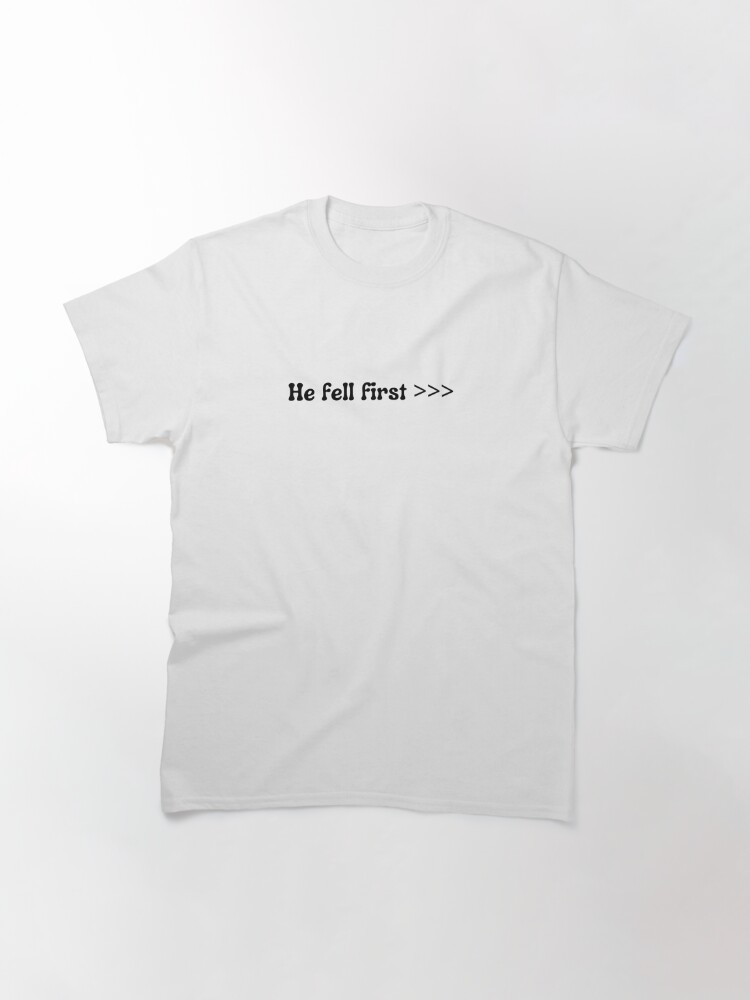 _cheesebreadcat's tweet photo. Share now who fell first to each other and definitely who fell harder.

Get now the new couple/matching design (available in other product) on my Redbubble shop:
https://t.co/553WzLbj51

#couple #couplegoals #bff #coupleshirt #matching #set #FYP #fypシ #fypviraltwitter https://t.co/zXXrBaHEiS