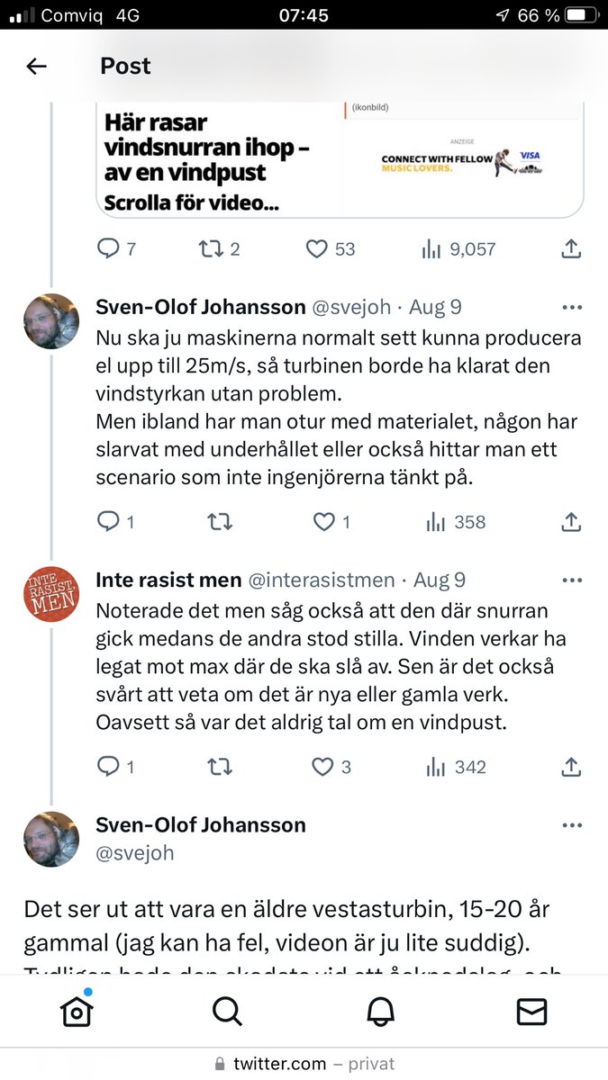 Ombudsmannen på Fastighets, Journalisten54321, har sadlat om till vindkraftverk-tekniker.