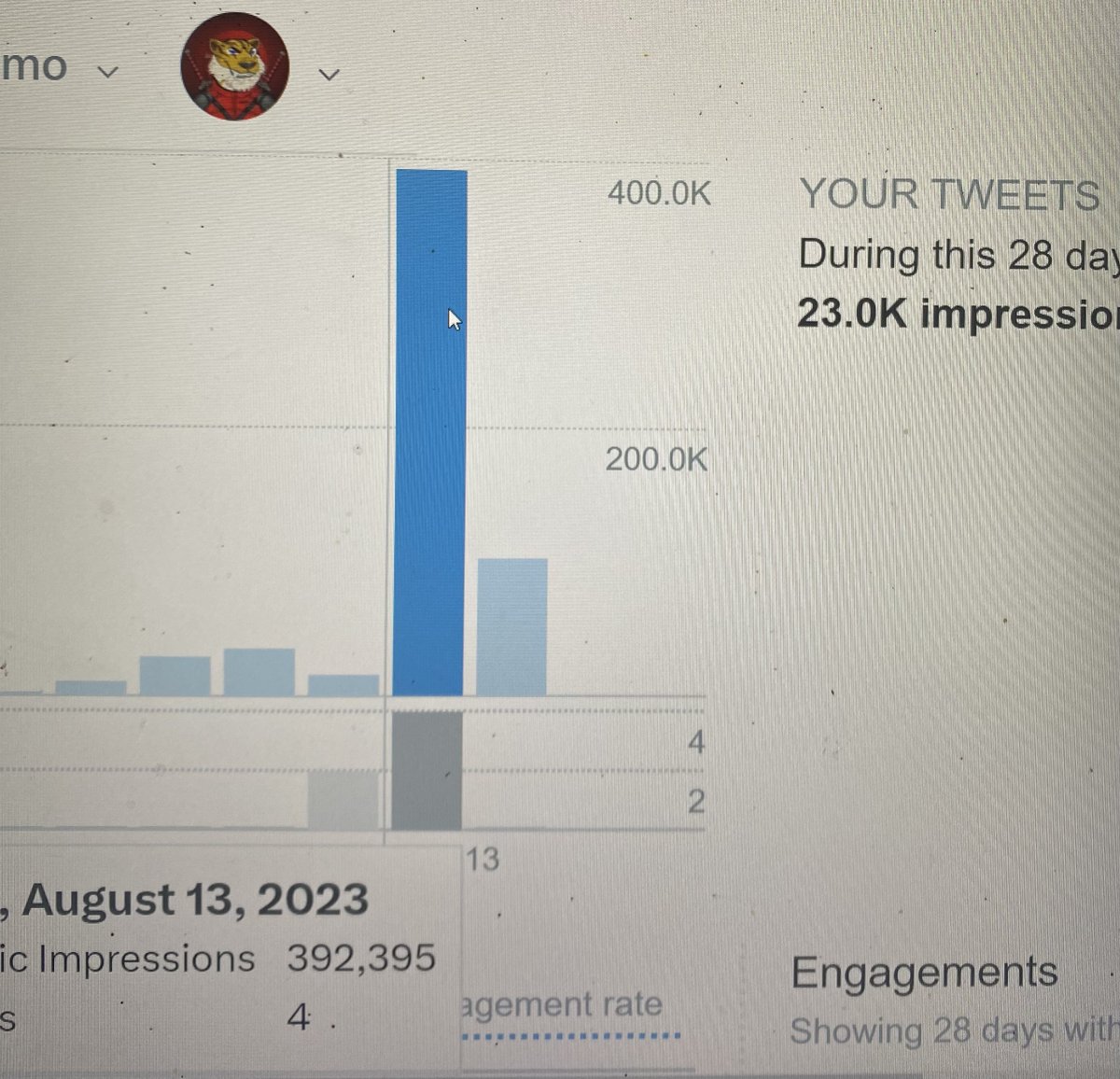 NoFace8386's tweet photo. Đạt Mốc 500k Impressions Trong Vòng hơn 1 Ngày

Vậy là điều kiện 5m Impressions trong 3 tháng đã không còn là rào cản khó , Với Tips của mình đang làm thì ai cũng có thể đủ điều kiện 5m Impressions hoàn toàn hợp lệ , nếu nhanh chỉ mất vài ngày là đủ .
 
Vì Tips này ngon nên bạn nào thực  sự muốn thì DM mình chỉ ! 
Nhưng trước tiên hãy Like , Bookmark , Repost bài viết này nhé. Anh em có thể hỗ trợ nhau chéo #Follow 
phía dưới để đạt đủ 500 Follow nhé.