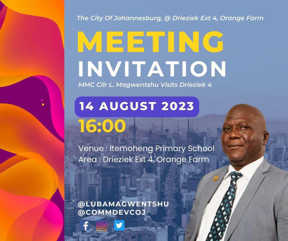 LubaMagwentshu's tweet image. Today I will be going to Drieziek Library to do an oversight and give the community of Drieziek an update about the opening of the Library.

#LIS
#JoburgLibraries
#CommunityDevelopment 
#JoburgCares