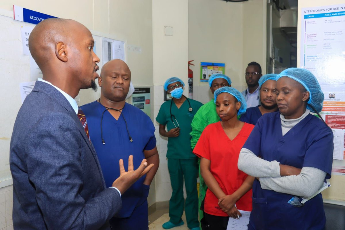 Everlynyn254's tweet photo. Driving a transformational shift, @HonMosiria unwavering commitment injects fresh vigor and elevated standards into hospitals, including the County's inaugural ICU. All this progress is made possible under the astute leadership of Governor @SakajaJohnson 
#Healthmustwork https://t.co/Hxjza6Lo0J
