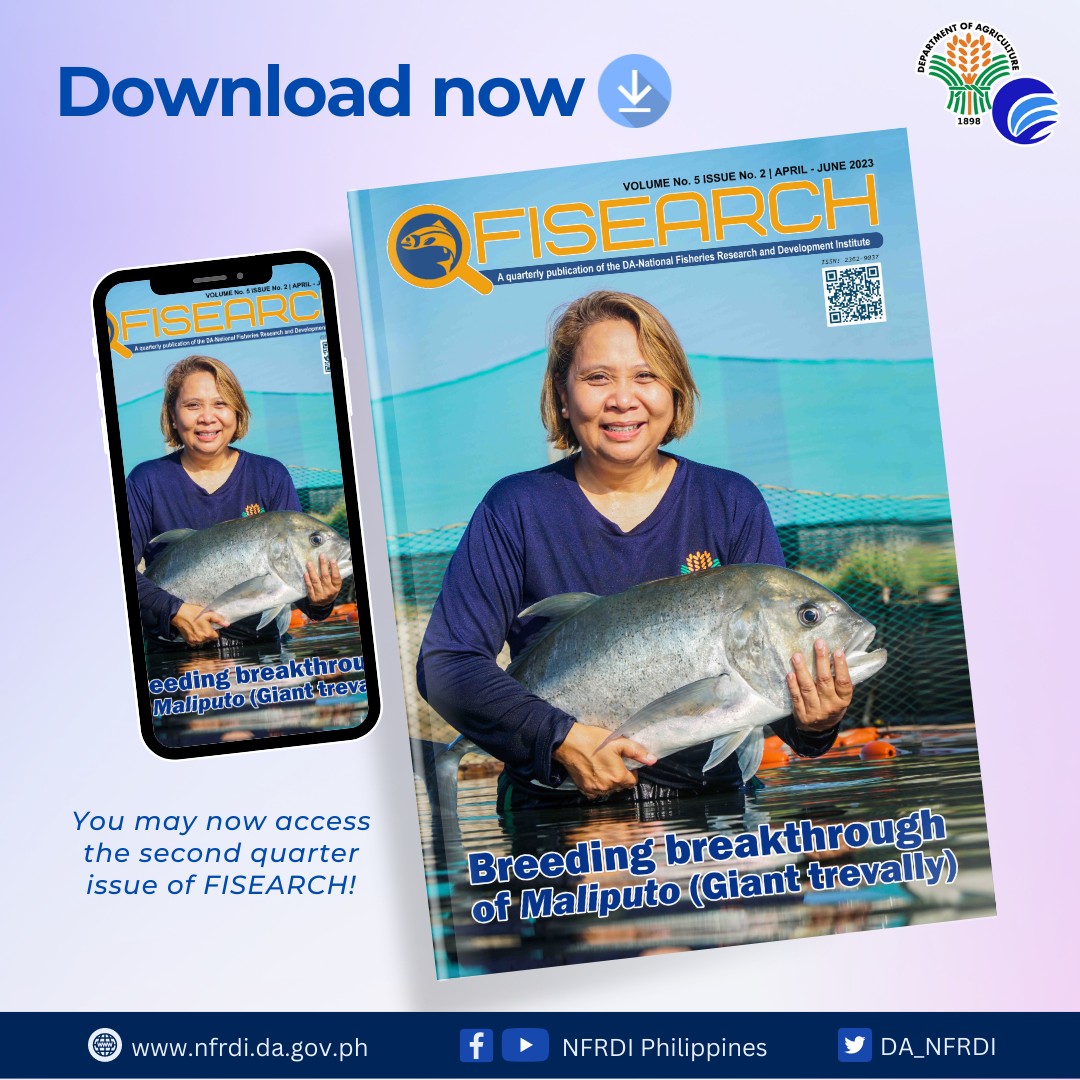 DA_NFRDI's tweet photo. 𝐇𝐎𝐓 𝐎𝐅𝐅 𝐓𝐇𝐄 𝐏𝐑𝐄𝐒𝐒: You may now access the 2023 second quarter issue of FISEARCH!

To download: https://t.co/kteqsJA6tP https://t.co/B5Cc0bvhDc