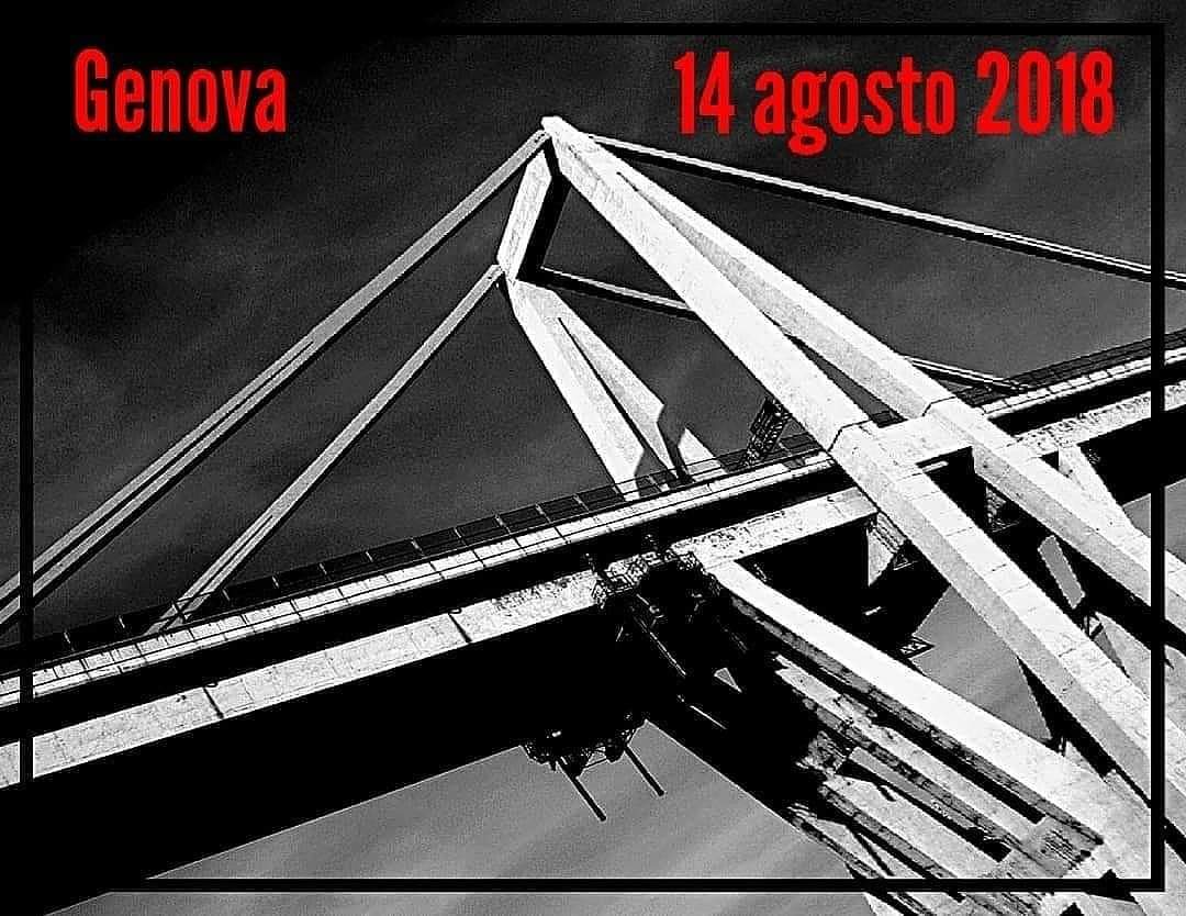 PortaSud's tweet photo. Genova
14 agosto 2018
Ponte Morandi

#pernondimenticare 
#genova
#14agosto2018
#pontemorandi
#crollo
#riccardomorandi
#a10
#Polcevera https://t.co/e94bry8OUO