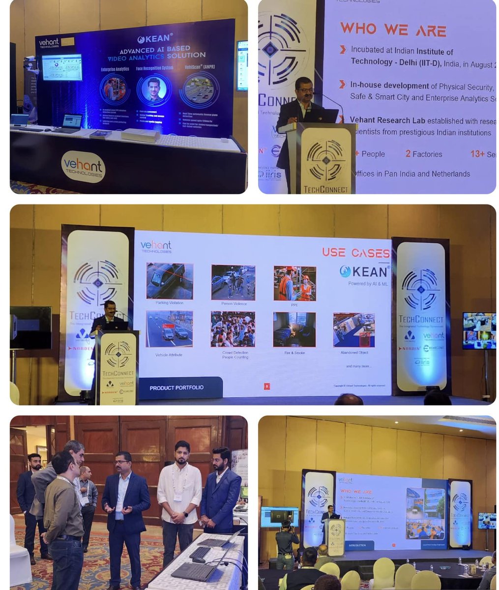 VehantTechnolo1's tweet image. TechConnect 2023 | 11August
Partnering up for success! Our co-hosted event was a powerhouse of collaboration, innovation, and unforgettable moments. Together, we're shaping the future!
#surveillancesystems #enterprise
