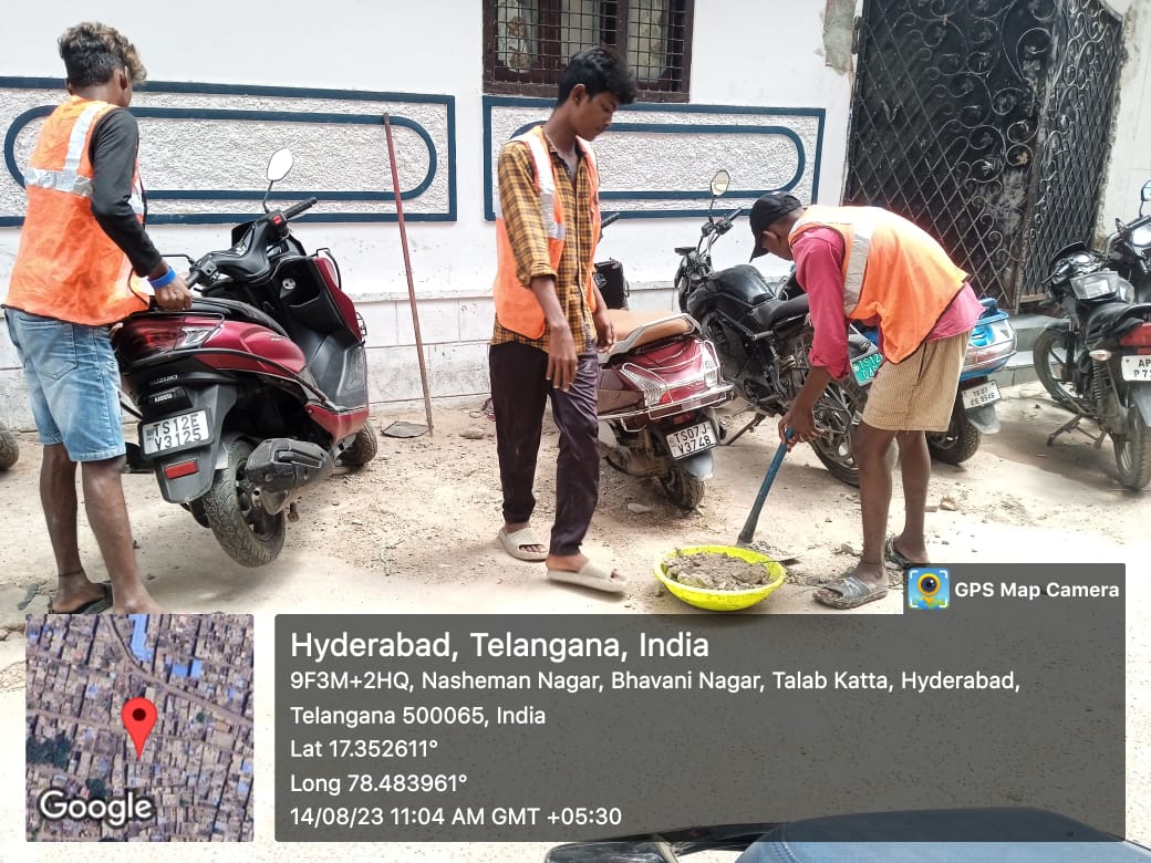 ae_sadan's tweet photo. @aamiryarkhan23 @GHMCOnline Sir Complaint Attended and Rectified https://t.co/IXyvm3uON4
