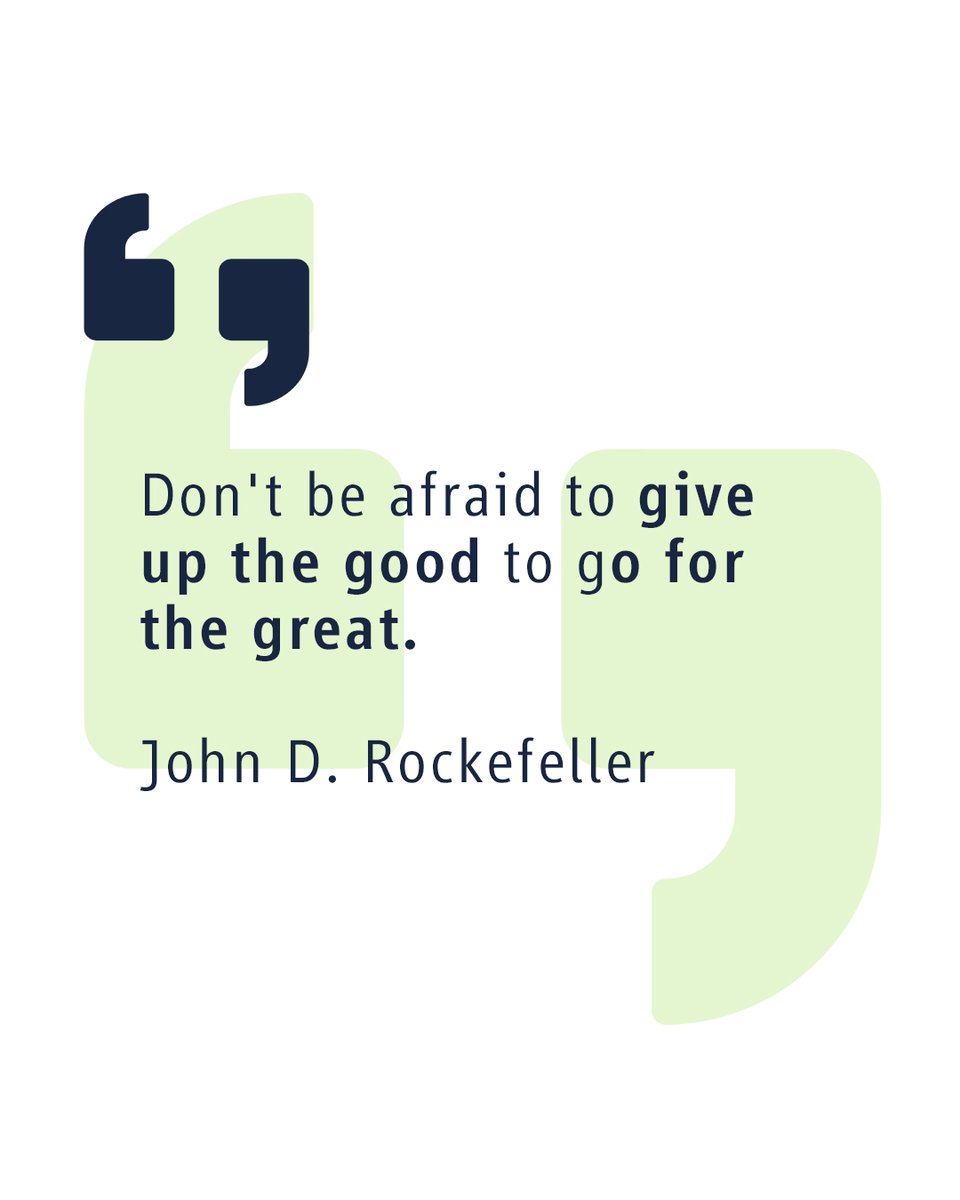 "Don't be afraid to give up the good to go for the great." - John D. Rockefeller. Motivation am Montag! Starte jetzt mit der Jobsuche mit dem Link in der Bio und beginne die Reise zu deinem #LieblingsJob!

#mondaymotivation #jobsde #career #socialmedia #twitter