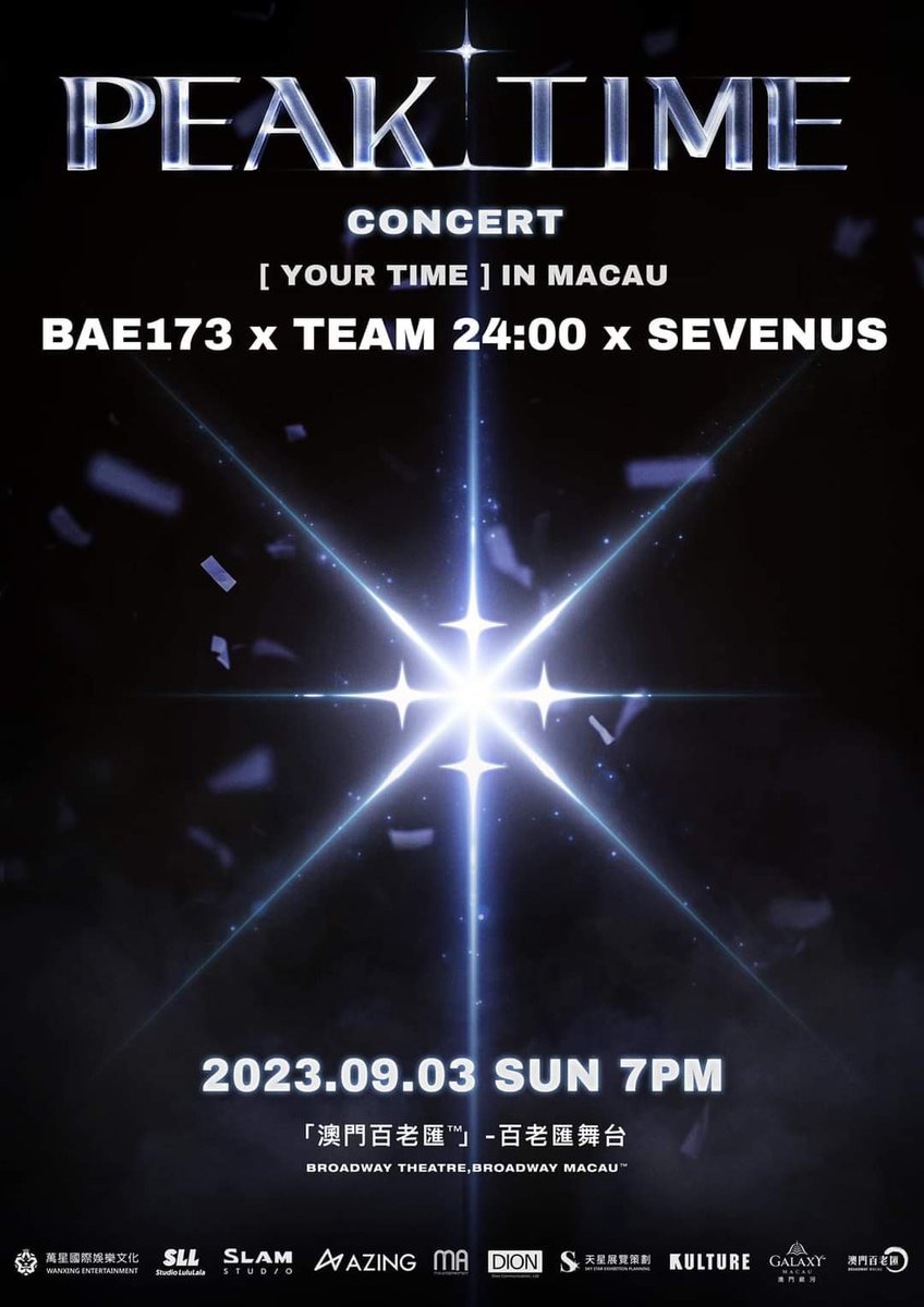 Tenten1998113's tweet photo. <Selling>
PEAK TIME CONCERT [YOUR TIME] IN MACAU🇲🇴
👉Time:9.3
👉Venue:Broadway theater

🌸Option
-F02 CC/DD
-F01 AA/BB/CC
-102/103 row A/B

Pls dm if interested💫
#피크타임 #ピークタイム #マカオコンサート #PEAK_TIME #PEAKTIME #피크타임 #チケット代行 #마카오티켓대행 #양도 https://t.co/qINBkYIfXM