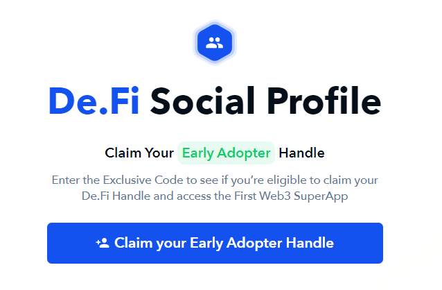 🃏DeDotFi Complete Airdrop Guide

(Token Confirmed)
       ⌛ 10 minutes 
       💰 $0 - unlimited
Claim Early adopter handle as soon as you can it's limited sure gonna be a qualifier 🪂

@DeDotFi; Crypto first Antivirus scanner and portfolio Tracker