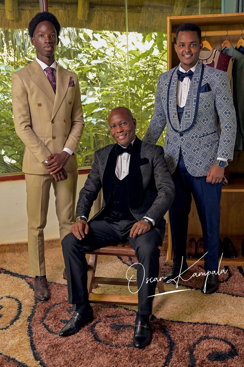 From young dreams to influential realities, wearing Oscar Kampala suits made in Uganda.🇺🇬 

Muse <a href="/CanaryMugume/">Canary Mugume</a> <a href="/AKasingye/">AIGP(Rtd) Asan Kasingye</a> <a href="/kampala_solomon/">Solomon Kampala</a>