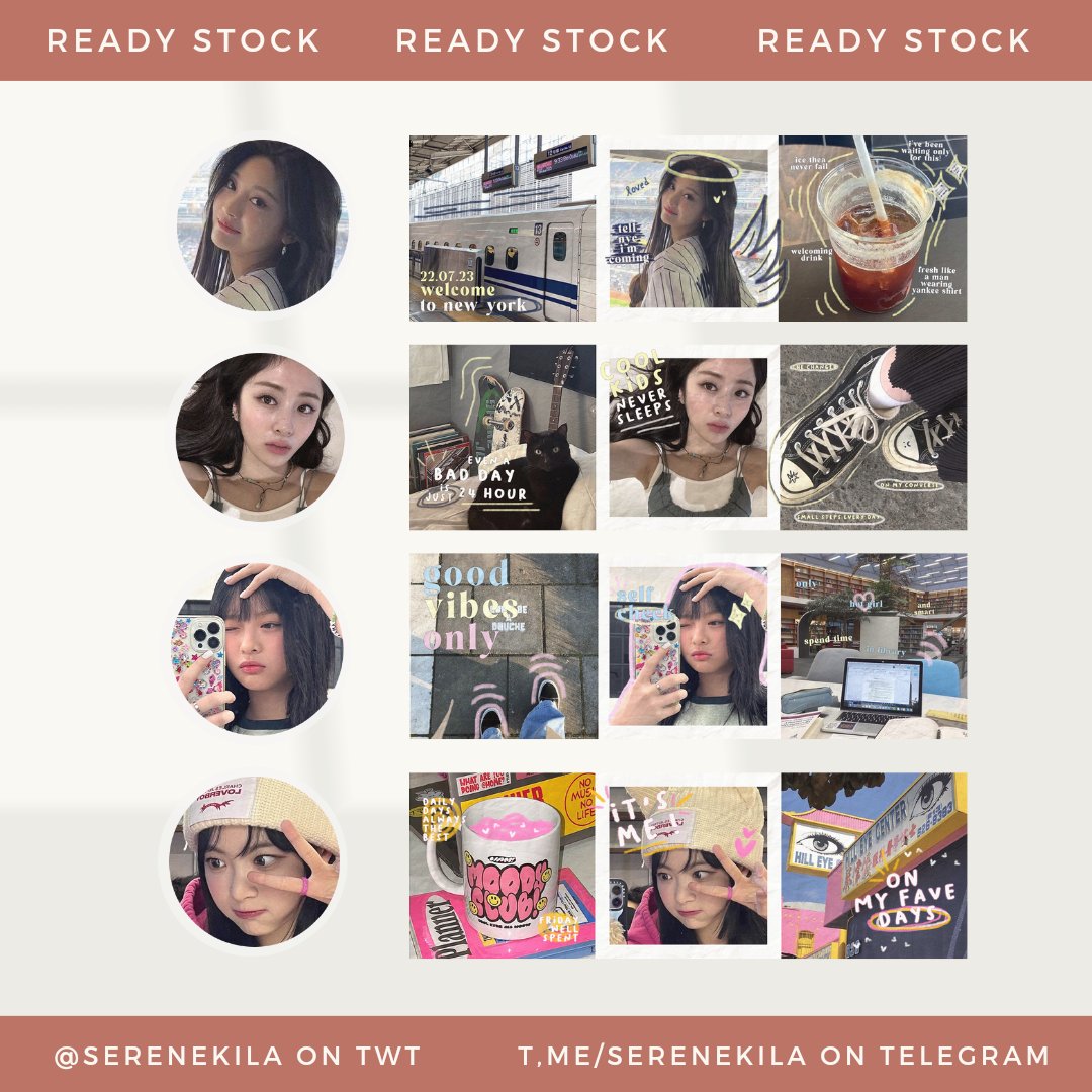 help rt please🙏

jajan layout moodboard deco ready stock yukk, minat dm atau t.me/serenekila

chara avail : ningning, yunjin, hanni, eunchae
price : 5k

#zonauang️
#zonajajanᅠᅠᅠ #zonaba